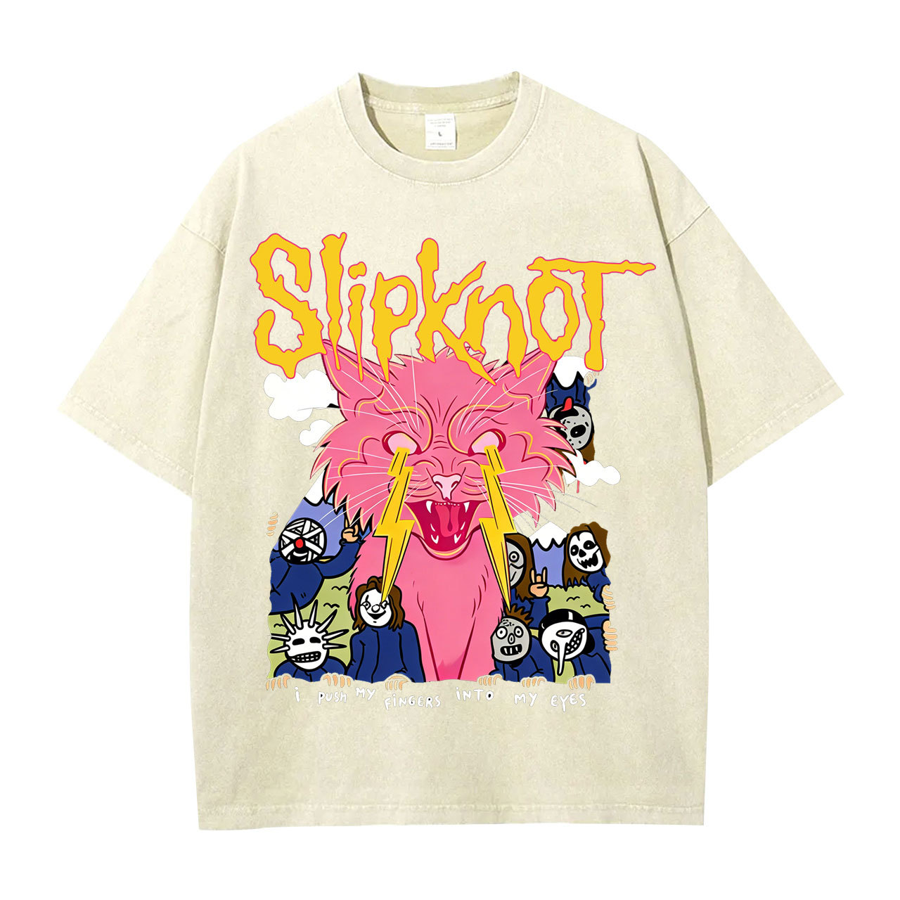 Slipknot Funny Cat T-shirt