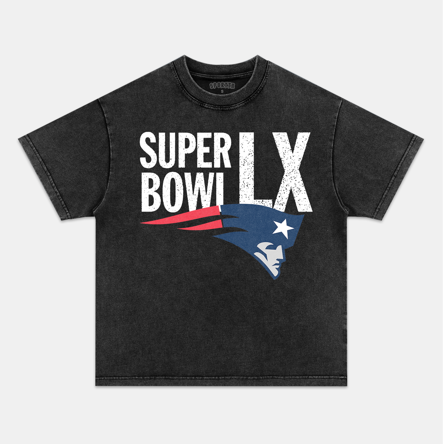 2026 SUPER BOWL LX & NEW ENGLAND PATRIOTS TEE