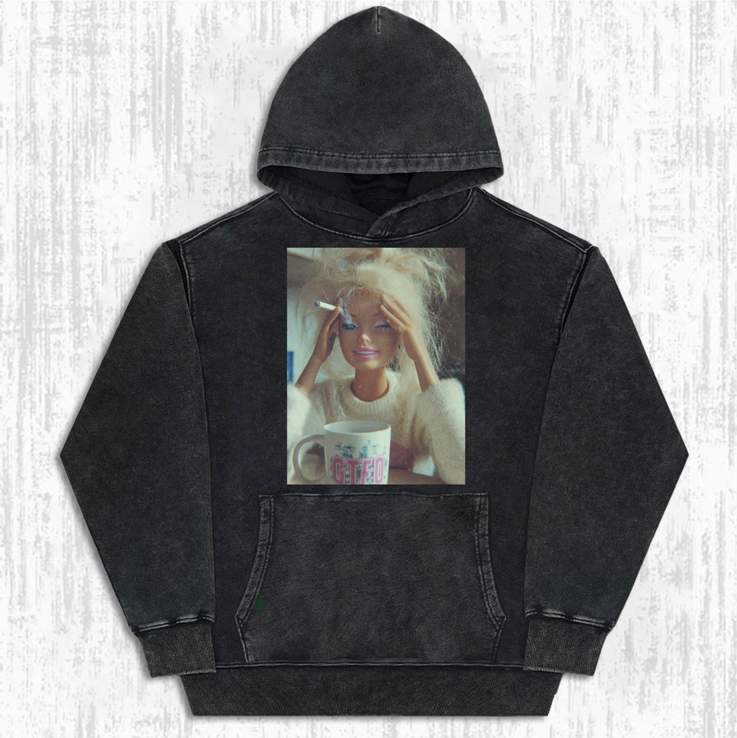 Exhausted Barbie Vintage T-Shirt/Sweatshirt/Hoodie-LASPORTN