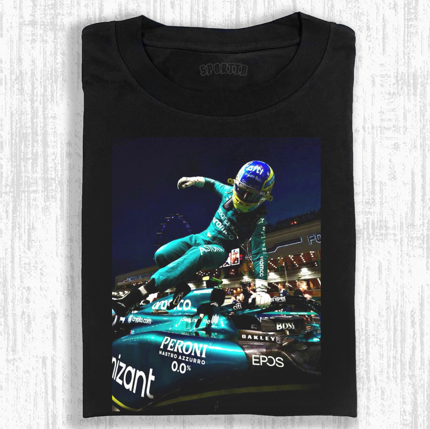 Fernando Alonso F1 Tee/Sweatshirt/Hoodie-LASPORTN