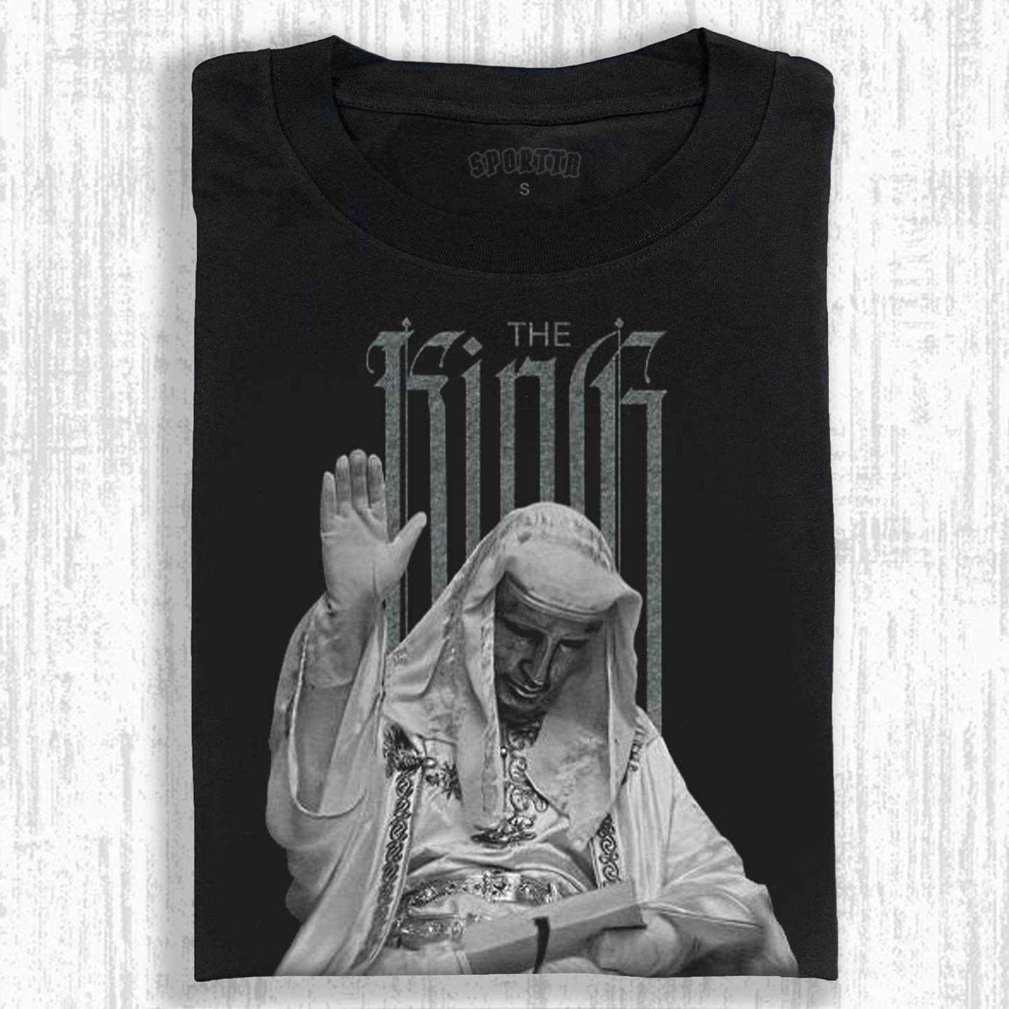 KING BALDWIN IV TEE-LASPORTN