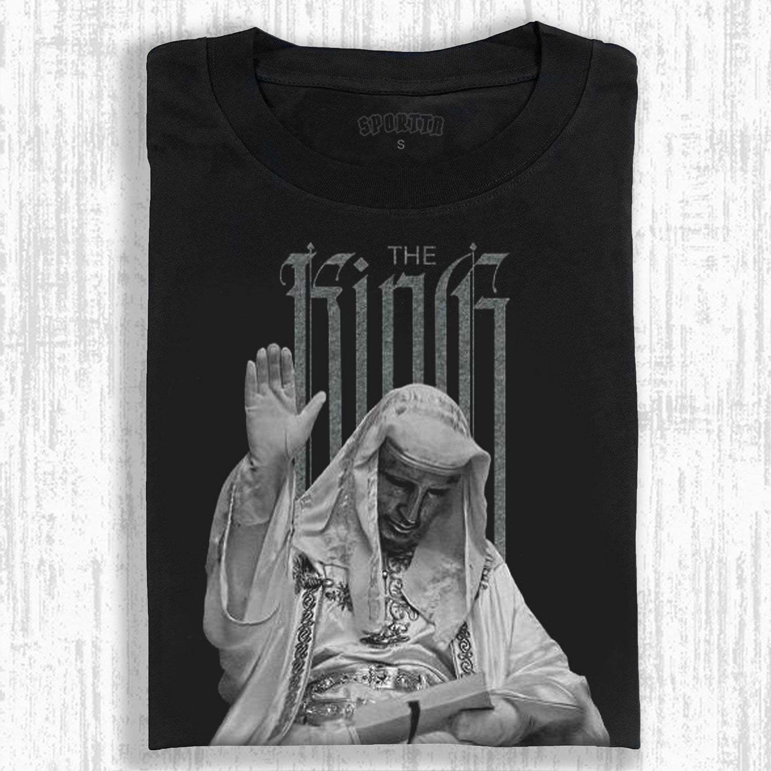 KING BALDWIN IV TEE-LASPORTN