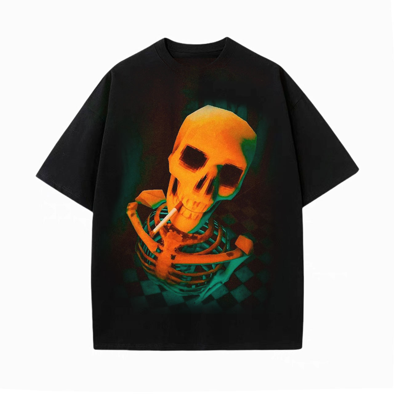 Vintage Skull Print T-Shirt/Sweatshirt/Hoodie-LASPORTN