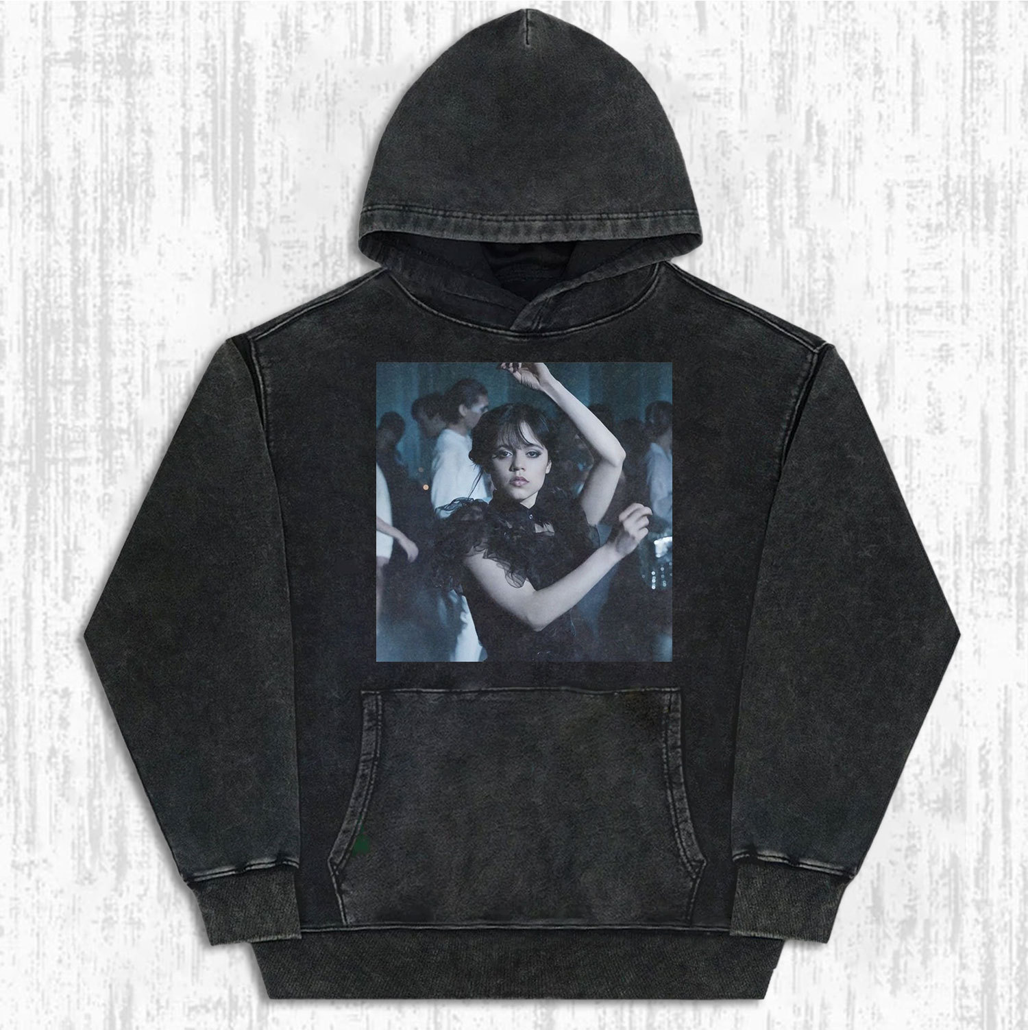 WEDNESDAY S2 ADDAMS THEMED T-SHIRT-LASPORTN