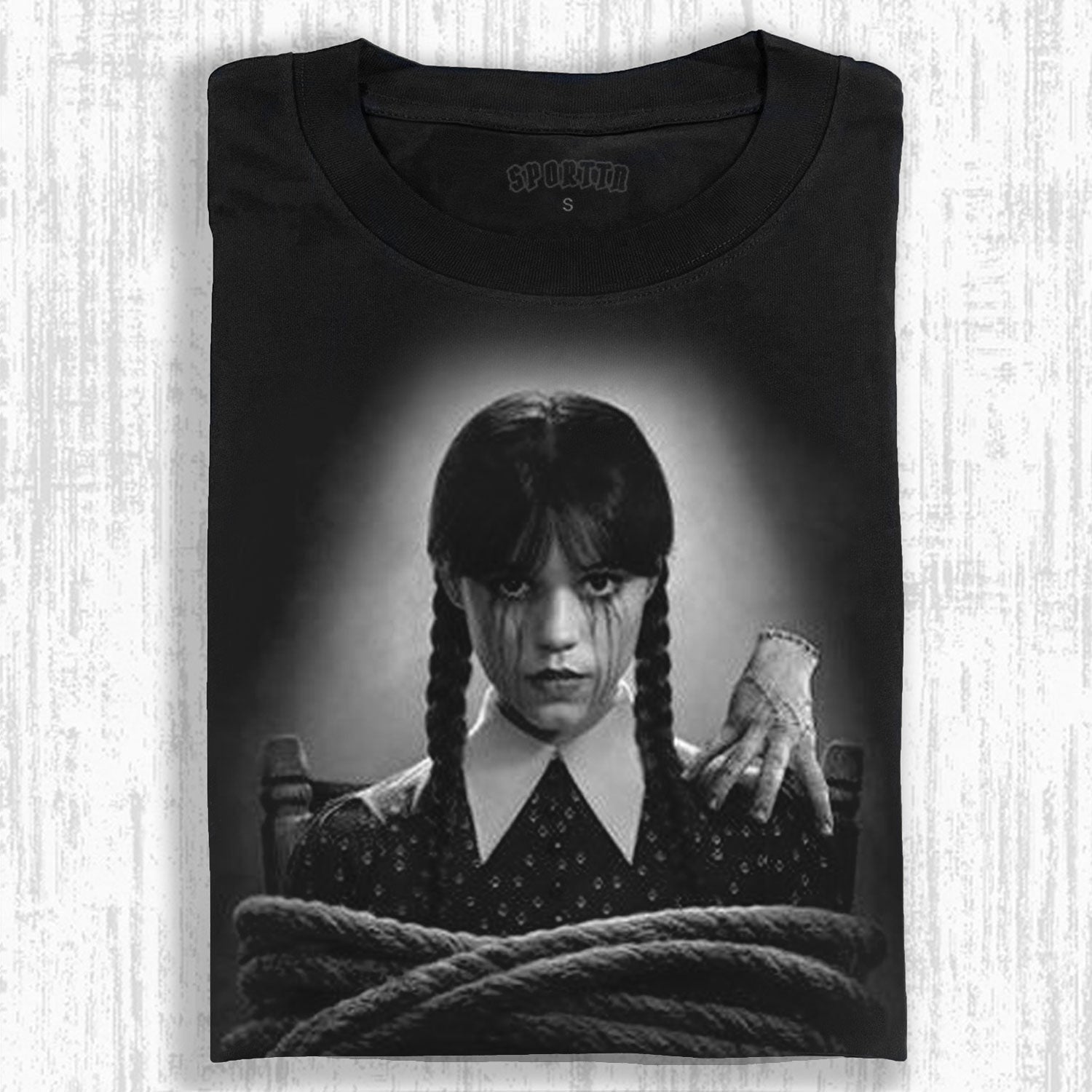 DARK - CHARM T - SHIRT OF WEDNESDAY S2-LASPORTN