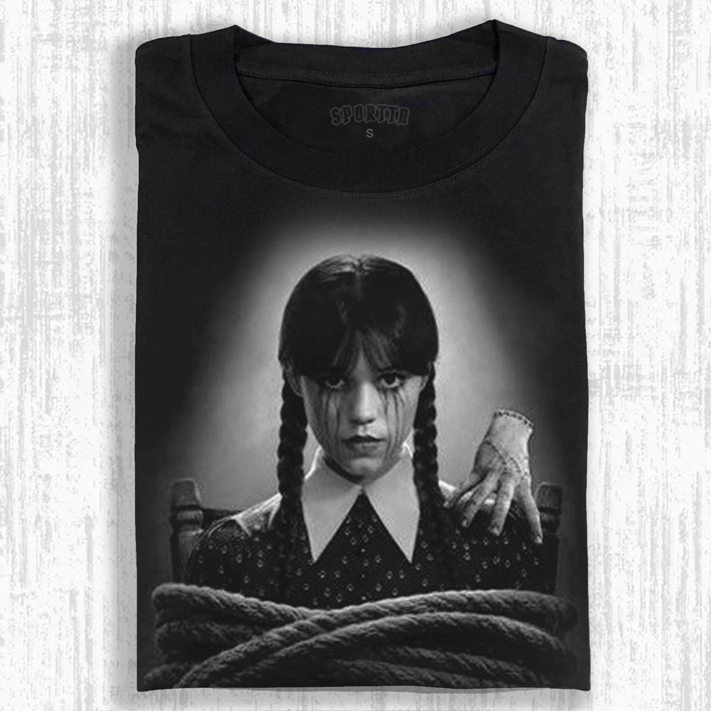 DARK - CHARM T - SHIRT OF WEDNESDAY S2-LASPORTN
