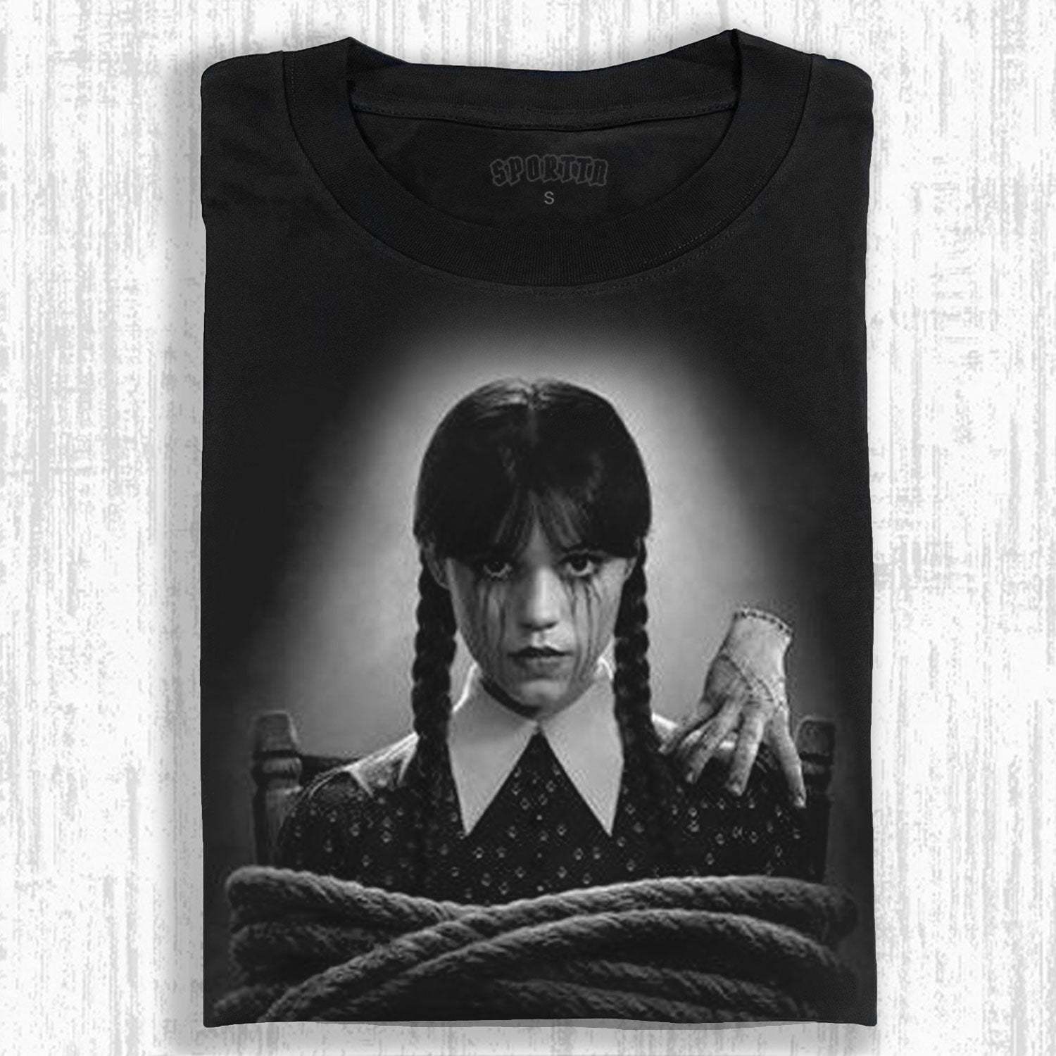 DARK - CHARM T - SHIRT OF WEDNESDAY S2-LASPORTN