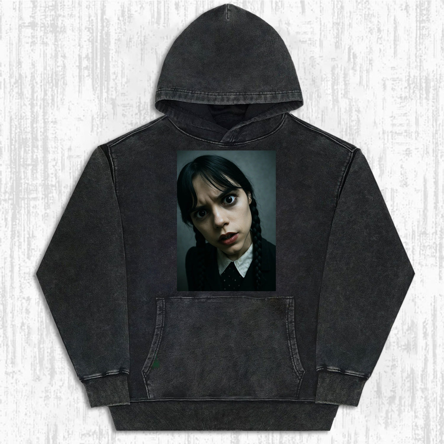 WEDNESDAY S2 ADDAMS THEMED T-SHIRT-LASPORTN