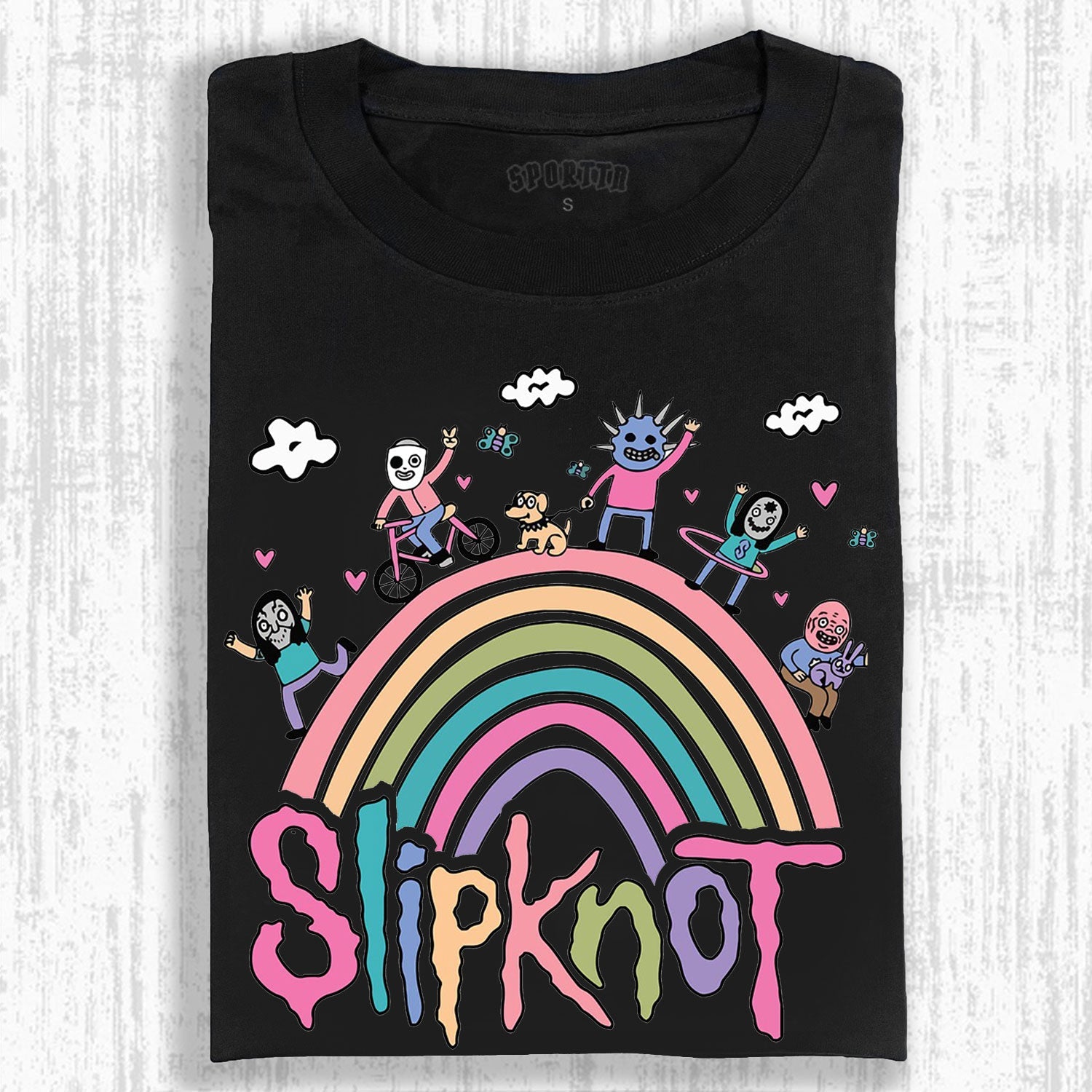 MUSIC SLIPKNOT VINTAGE WASHED TEE