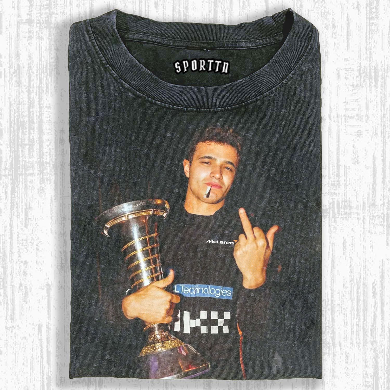 LANDO NORRIS F1 TEE/SWEATSHIRT/HOODIE-LASPORTN