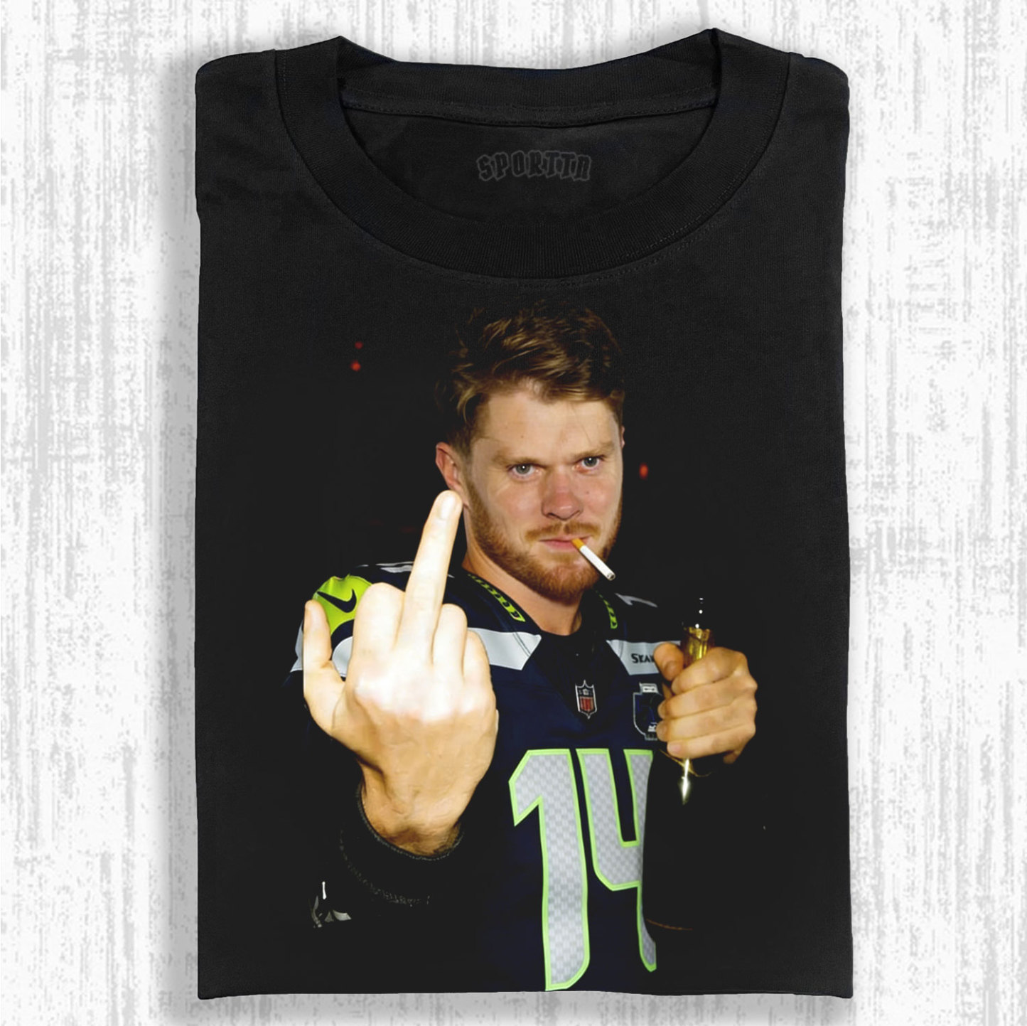 Sam Darnold Seahawks  NFL T-shirt-LASPORTN