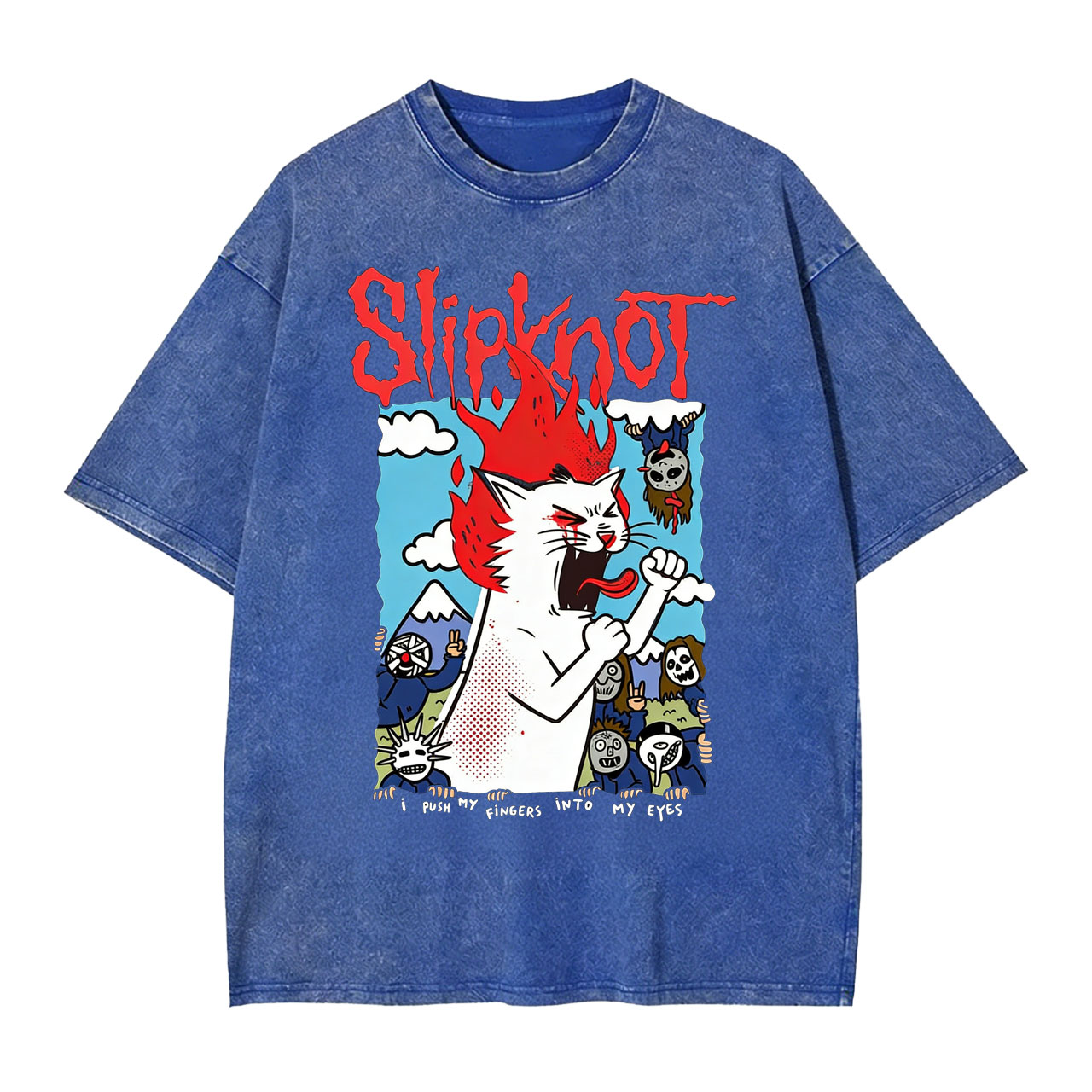 Slipknot Funny Cat T-shirt