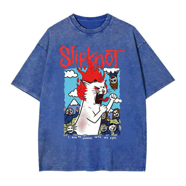 Slipknot Funny Cat T-shirt