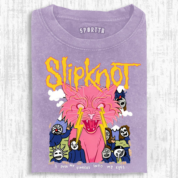 Slipknot Funny Cat T-shirt