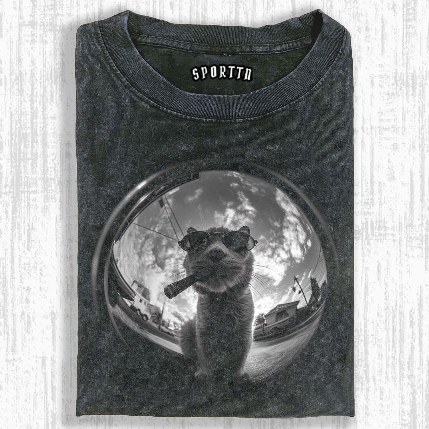 THE COOL CAT'S UNRULY MOMENT STYLISH V3 T-SHIRT-LASPORTN