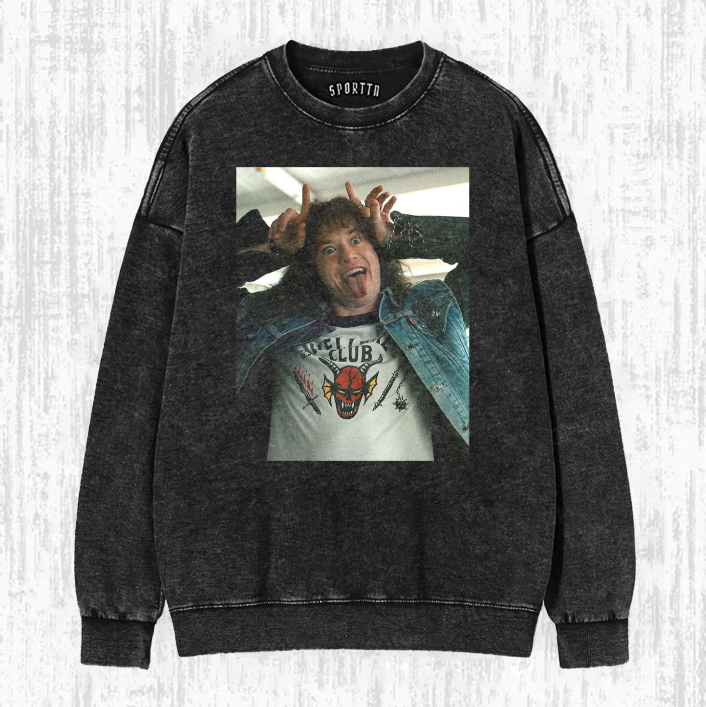 STRANGER THINGS EDDIE MUNSON T-SHIRT&SWEATSHIRTS&HOODIE-LASPORTN