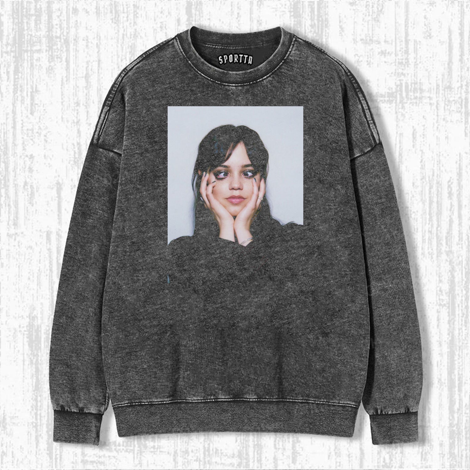 WEDNESDAY S2 ADDAMS THEMED T-SHIRT-LASPORTN