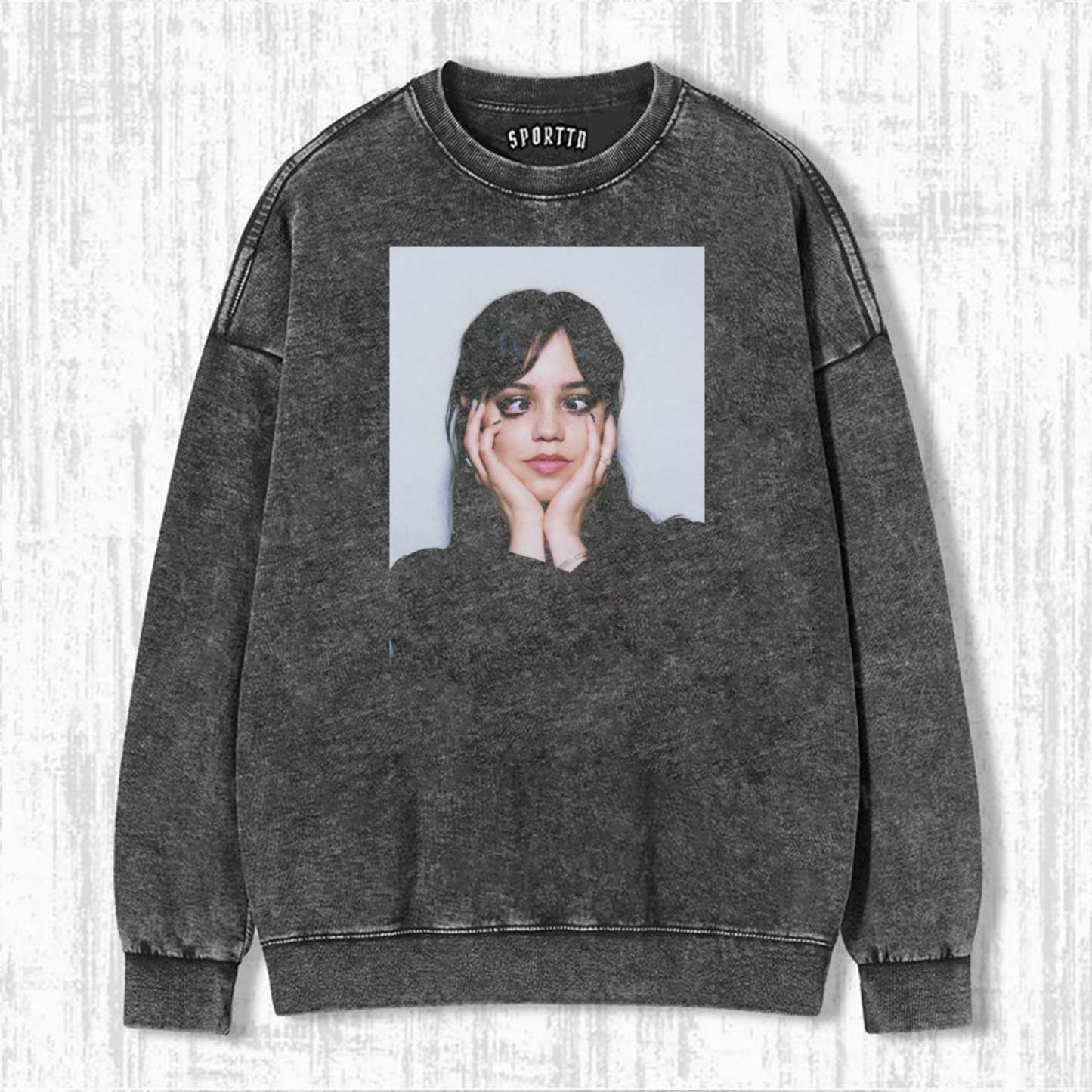 WEDNESDAY S2 ADDAMS THEMED T-SHIRT-LASPORTN