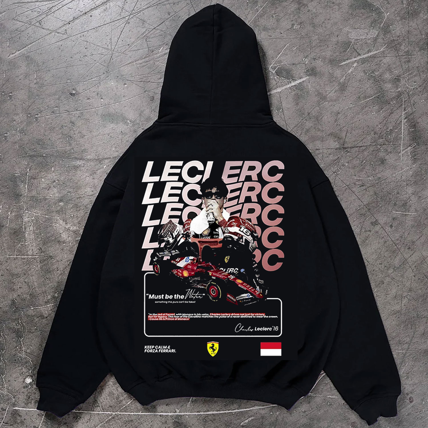 F1Charles Leclerc T-shirt/Hoodie-LASPORTN