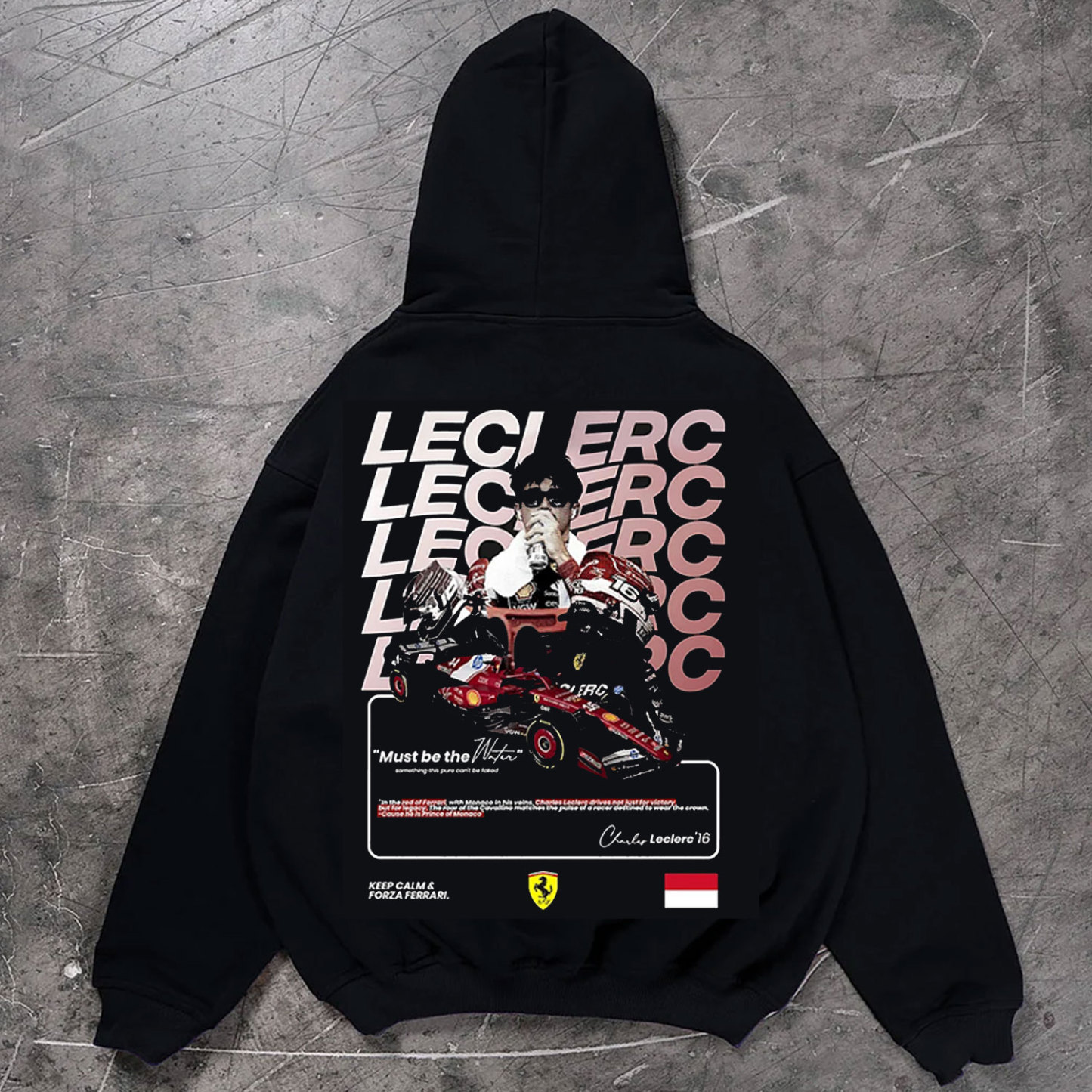 F1Charles Leclerc T-shirt/Hoodie-LASPORTN