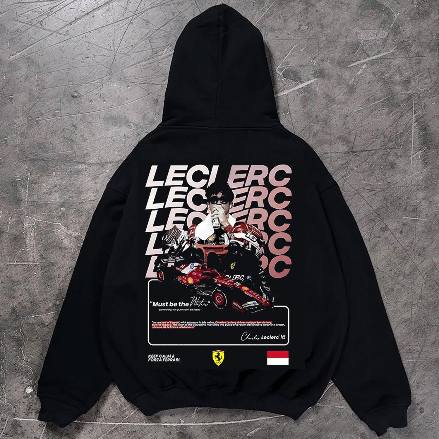 F1Charles Leclerc T-shirt/Hoodie-LASPORTN