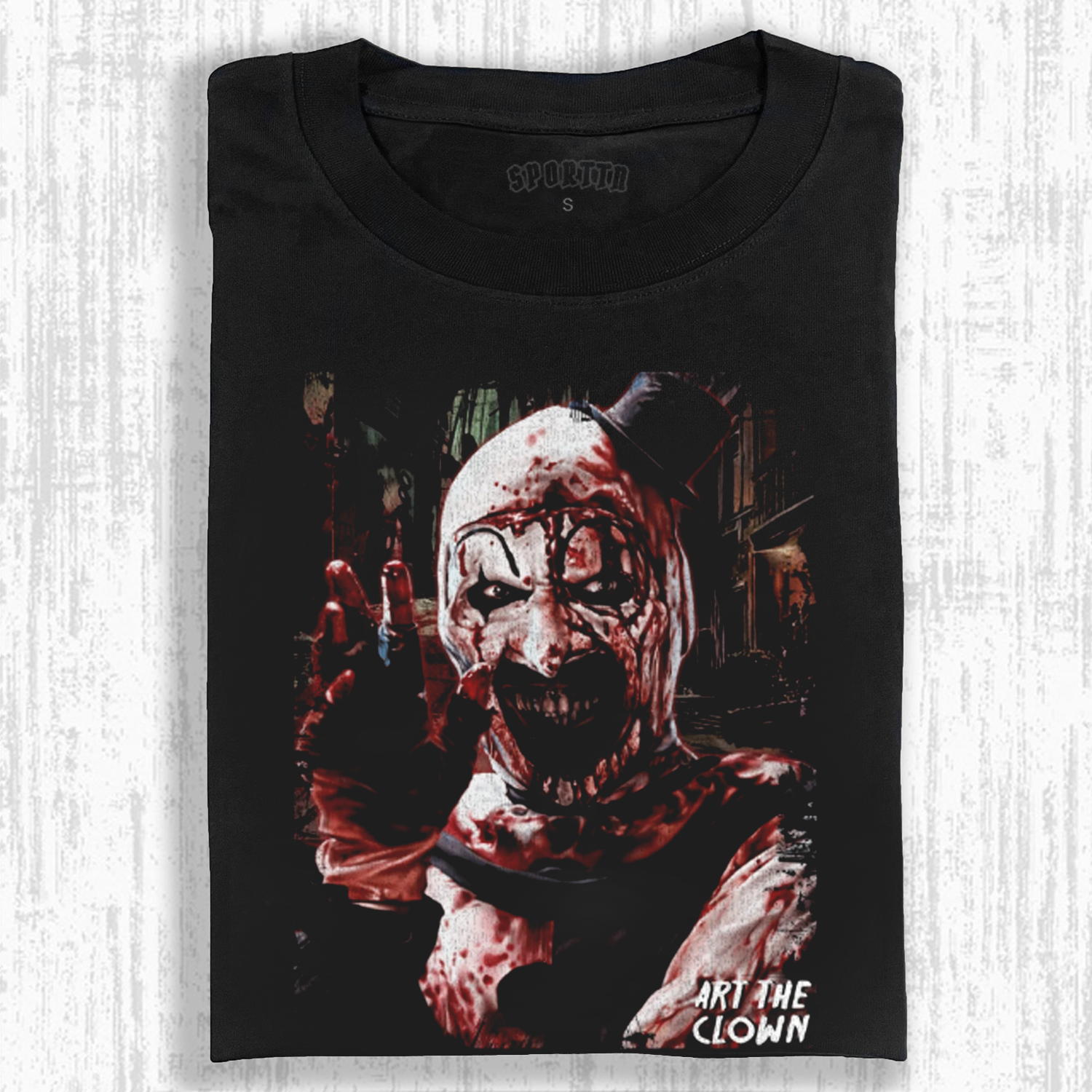 ART THE CLOWN TEE-LASPORTN