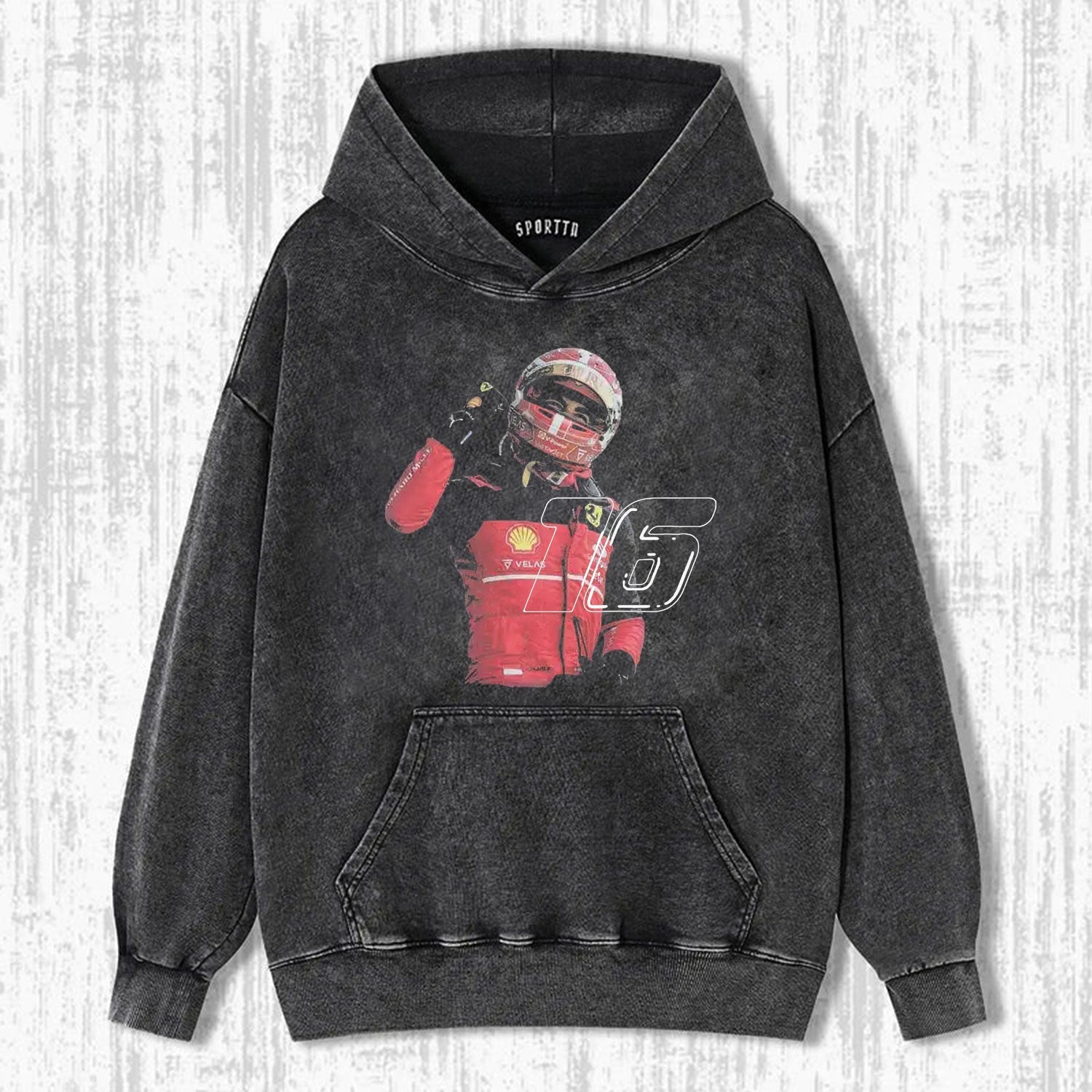 CHARLES LECLERC V4 TEE-LASPORTN