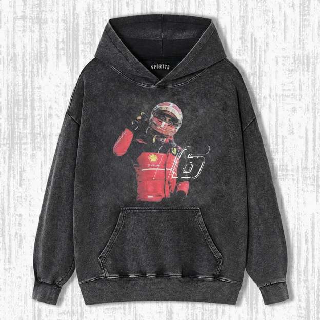 CHARLES LECLERC V4 TEE-LASPORTN