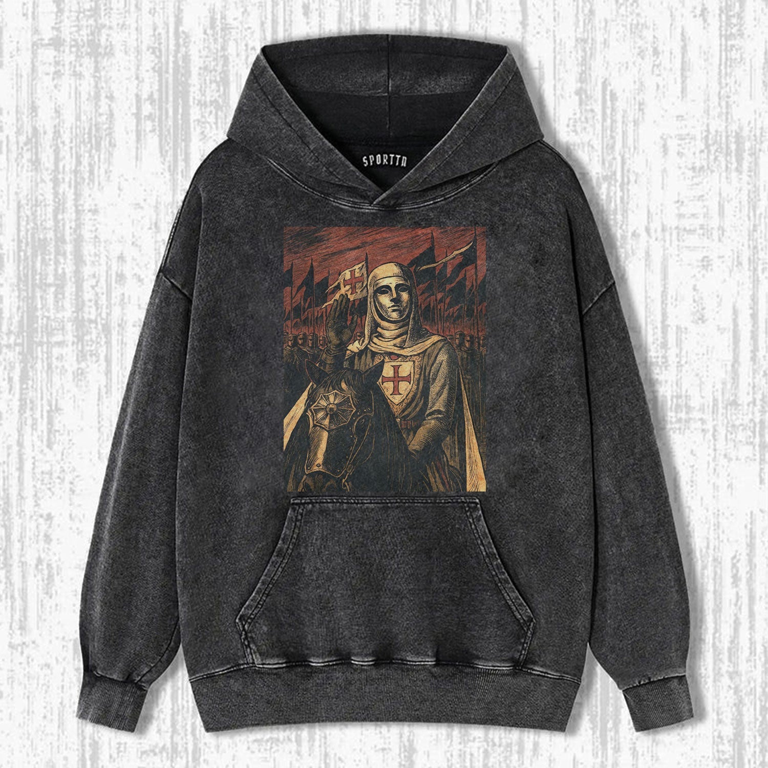 KING BALDWIN IV TEE-LASPORTN