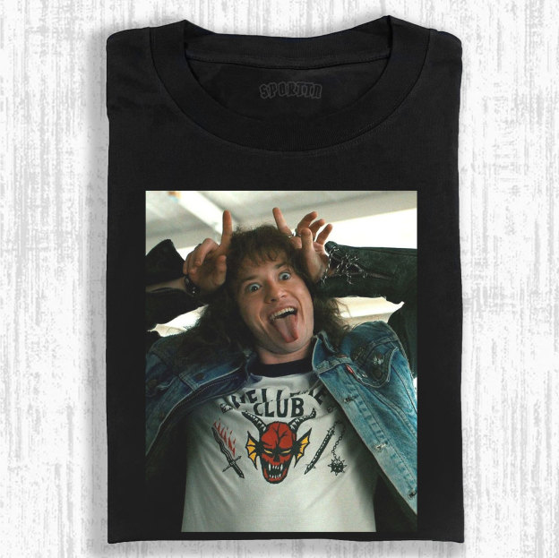 STRANGER THINGS EDDIE MUNSON T-SHIRT&SWEATSHIRTS&HOODIE-LASPORTN