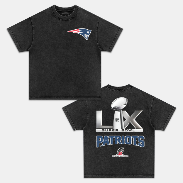 2026 SUPER BOWL LX & NEW ENGLAND PATRIOTS V2 TEE