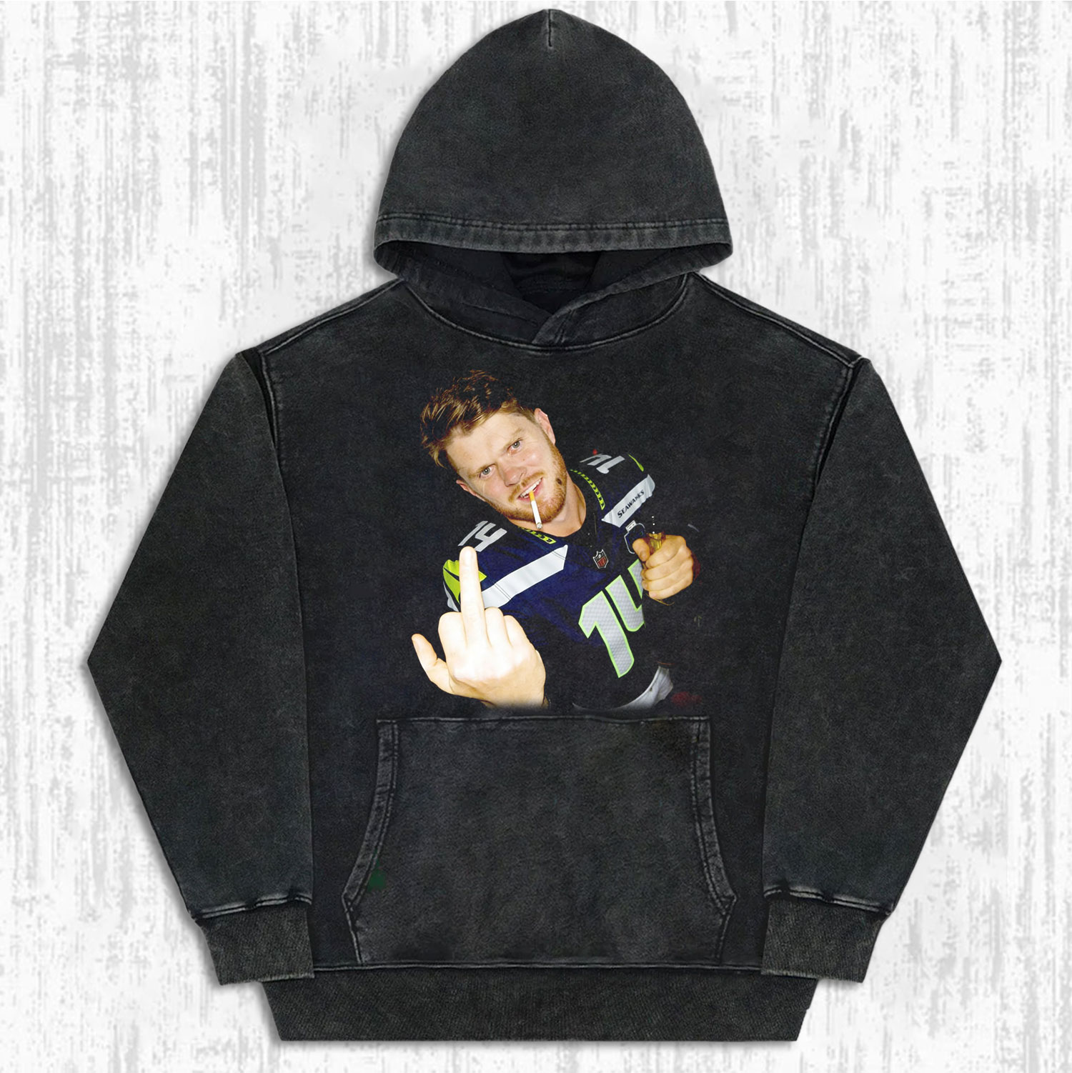 Sam Darnold Seahawks  NFL T-shirt-LASPORTN