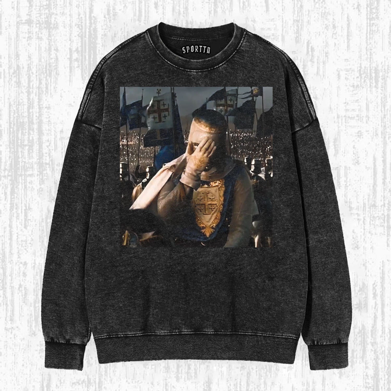 KING BALDWIN IV TEE-LASPORTN