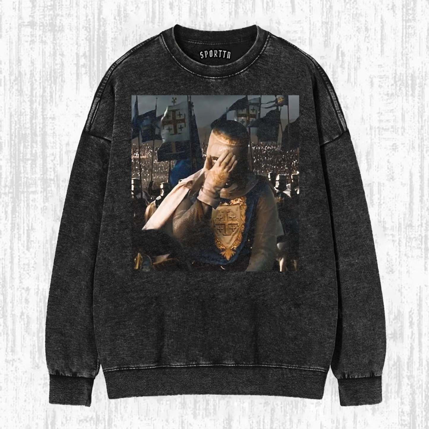 KING BALDWIN IV TEE-LASPORTN