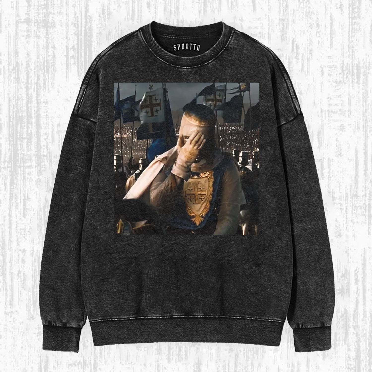 KING BALDWIN IV TEE-LASPORTN