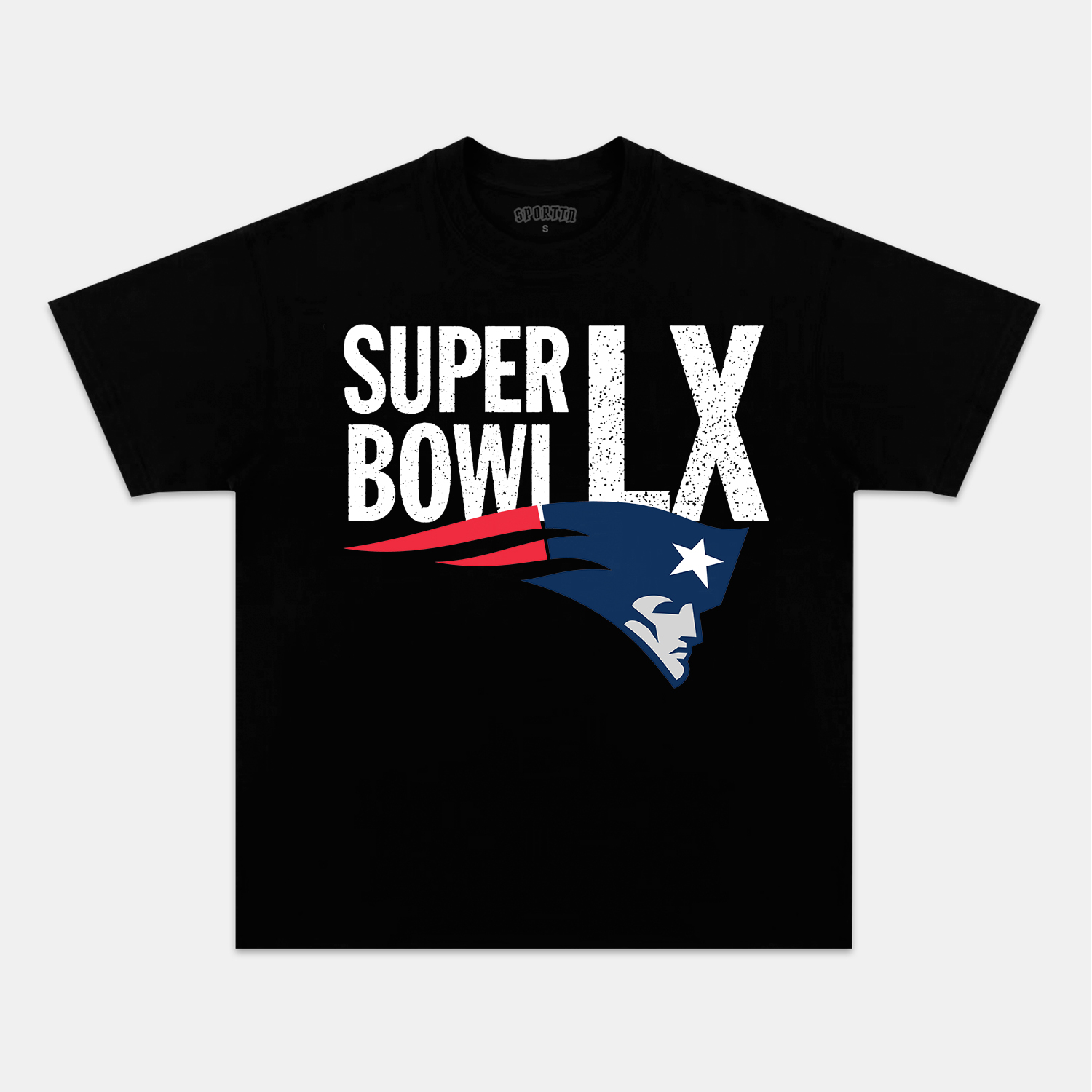 2026 SUPER BOWL LX & NEW ENGLAND PATRIOTS TEE