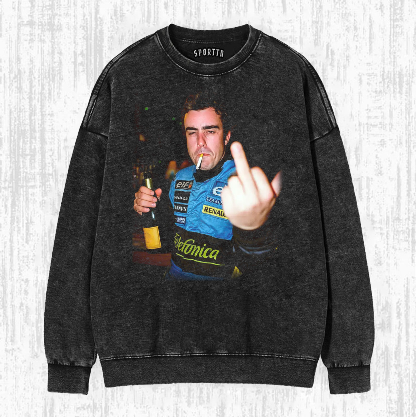 Fernando Alonso F1 Tee/Sweatshirt/Hoodie-LASPORTN