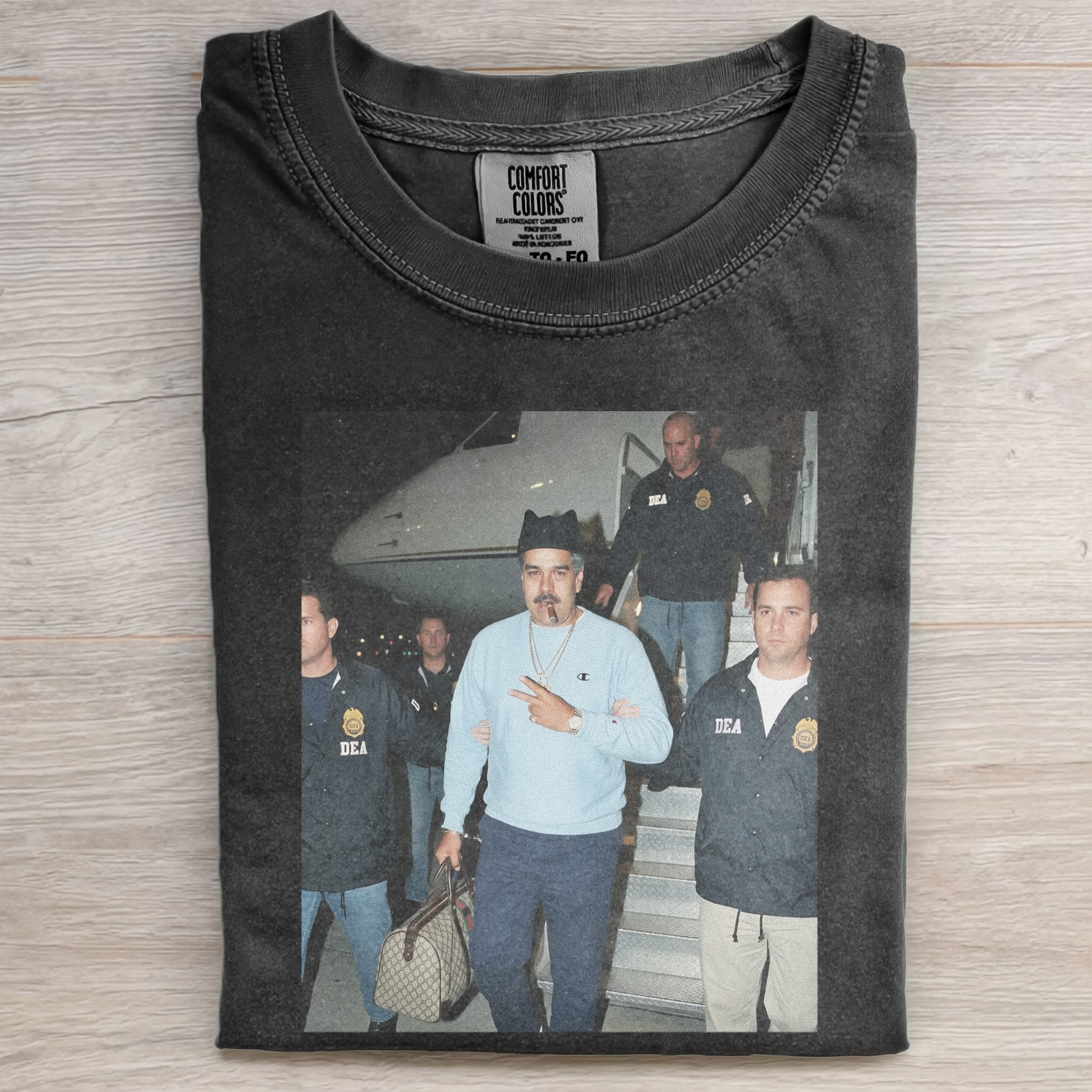 MADURO MEMES ICON T-SHIRT-LASPORTN