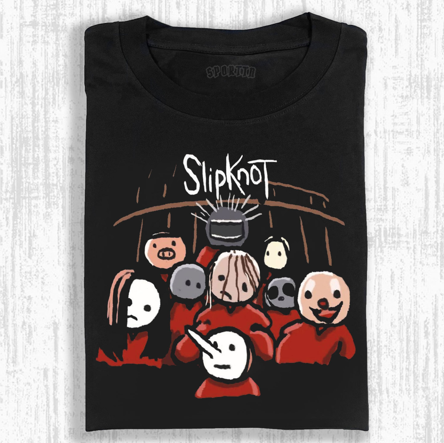 MUSIC SLIPKNOT VINTAGE WASHED TEE/SWEATSHIRT/HOODIE-LASPORTN