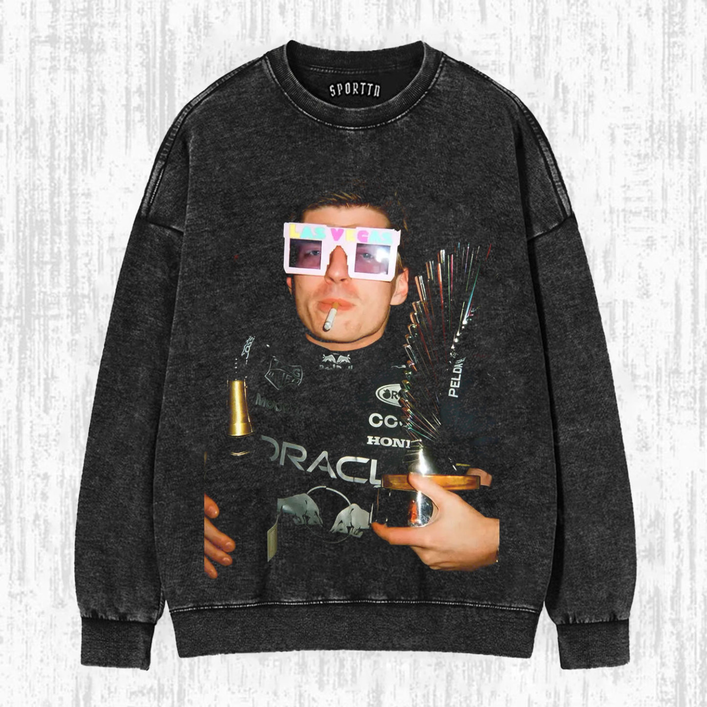 F1 MAX VERSTAPPEN TROPHY CELEBRATION TEE-LASPORTN