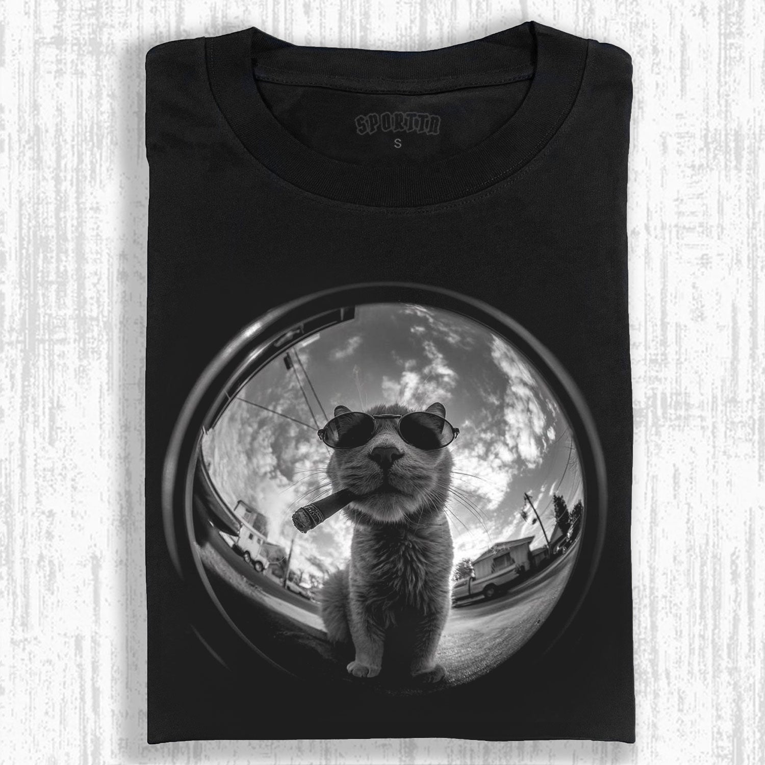 THE COOL CAT'S UNRULY MOMENT STYLISH V3 T-SHIRT-LASPORTN