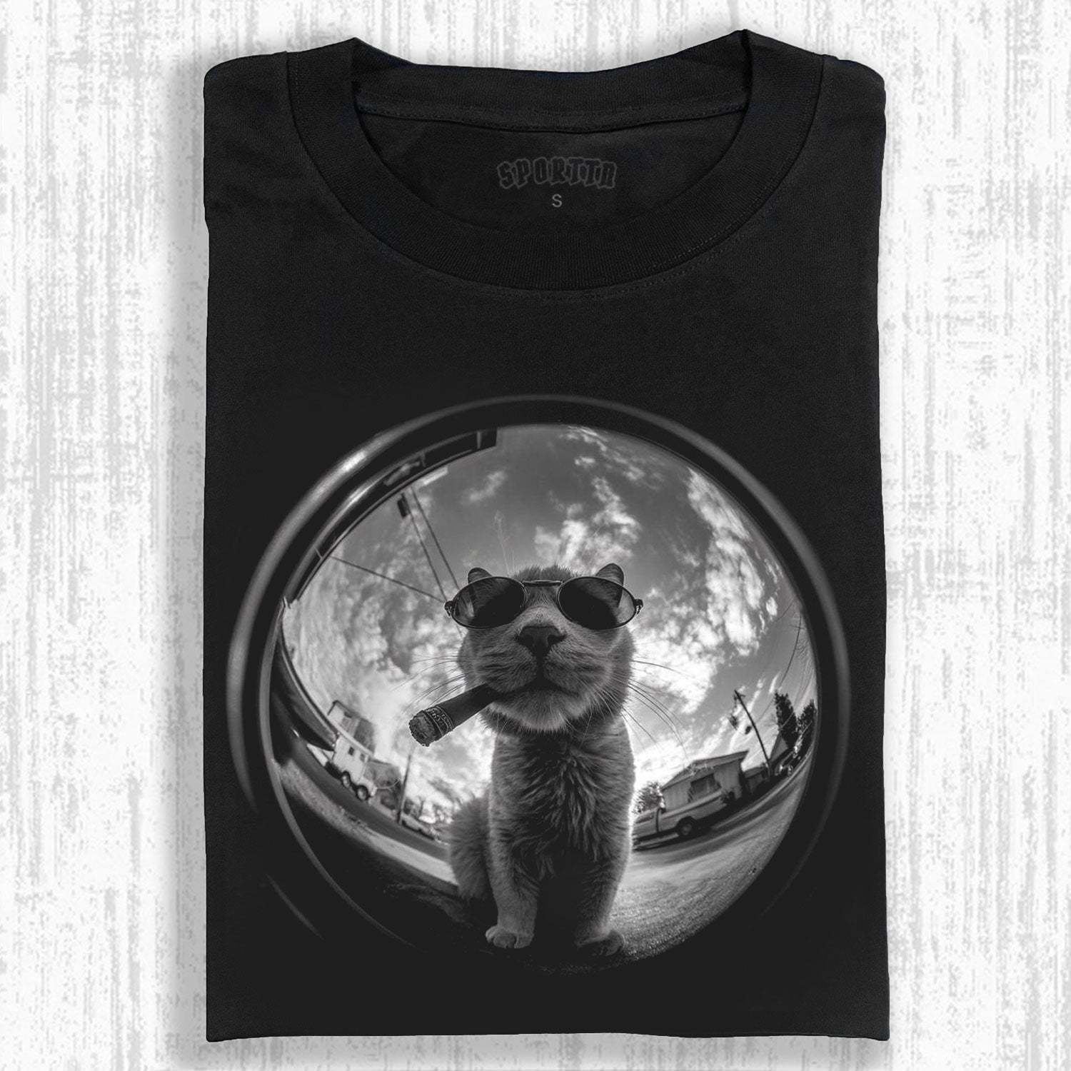 THE COOL CAT'S UNRULY MOMENT STYLISH V3 T-SHIRT-LASPORTN