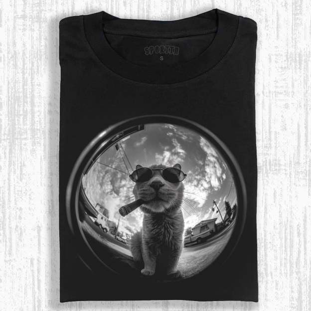 THE COOL CAT'S UNRULY MOMENT STYLISH V3 T-SHIRT-LASPORTN