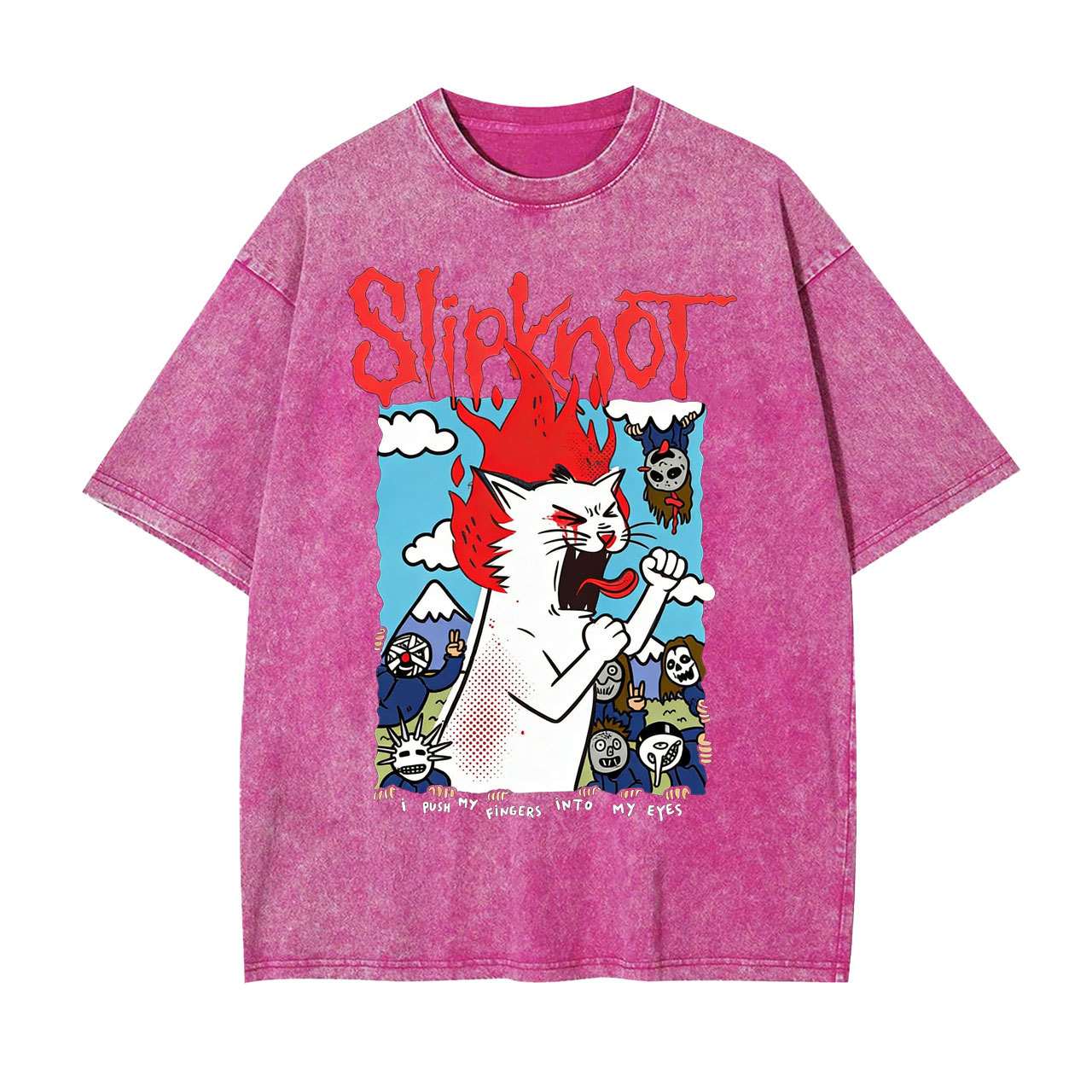 Slipknot Funny Cat T-shirt