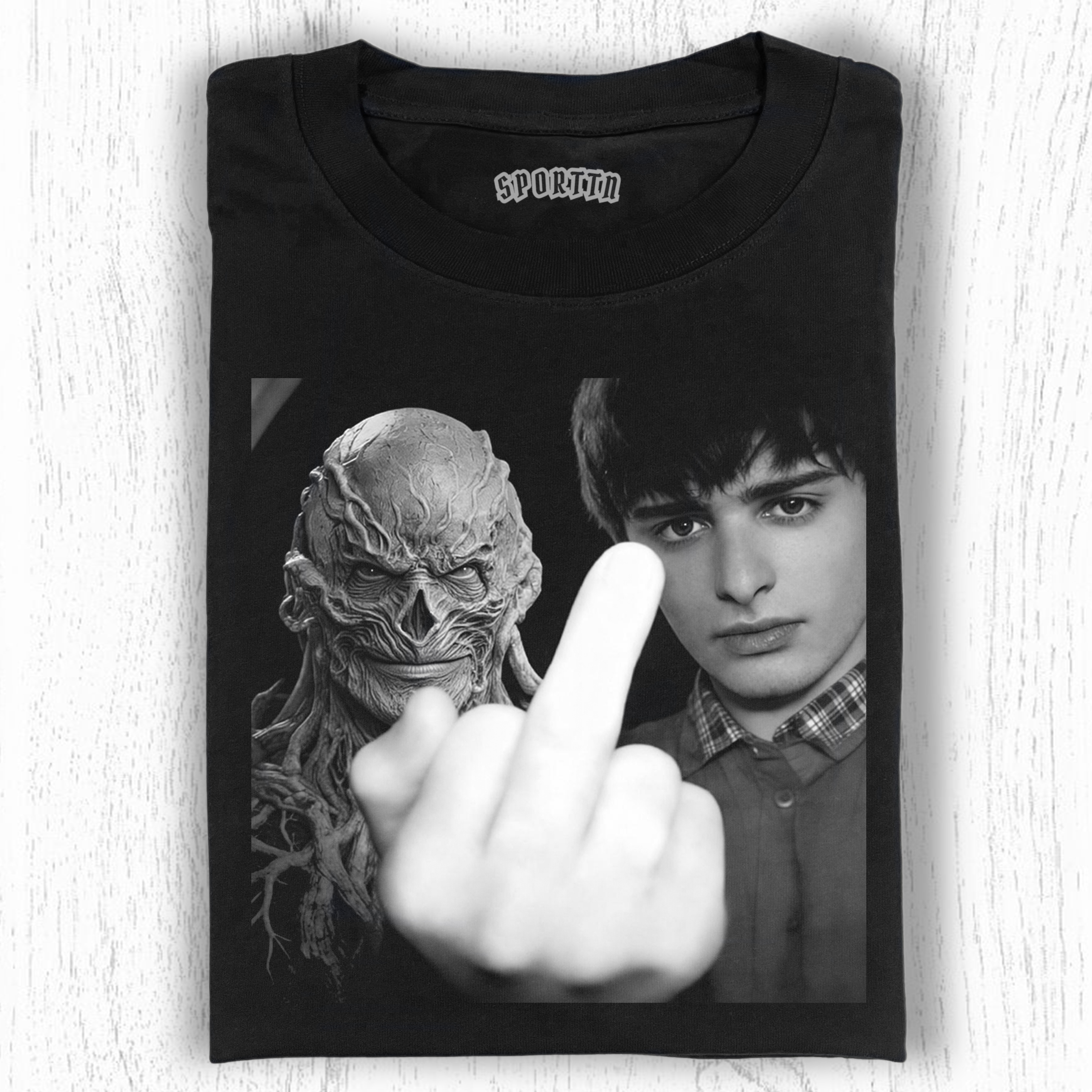 WILL BYERS &  VECNA TEE-LASPORTN