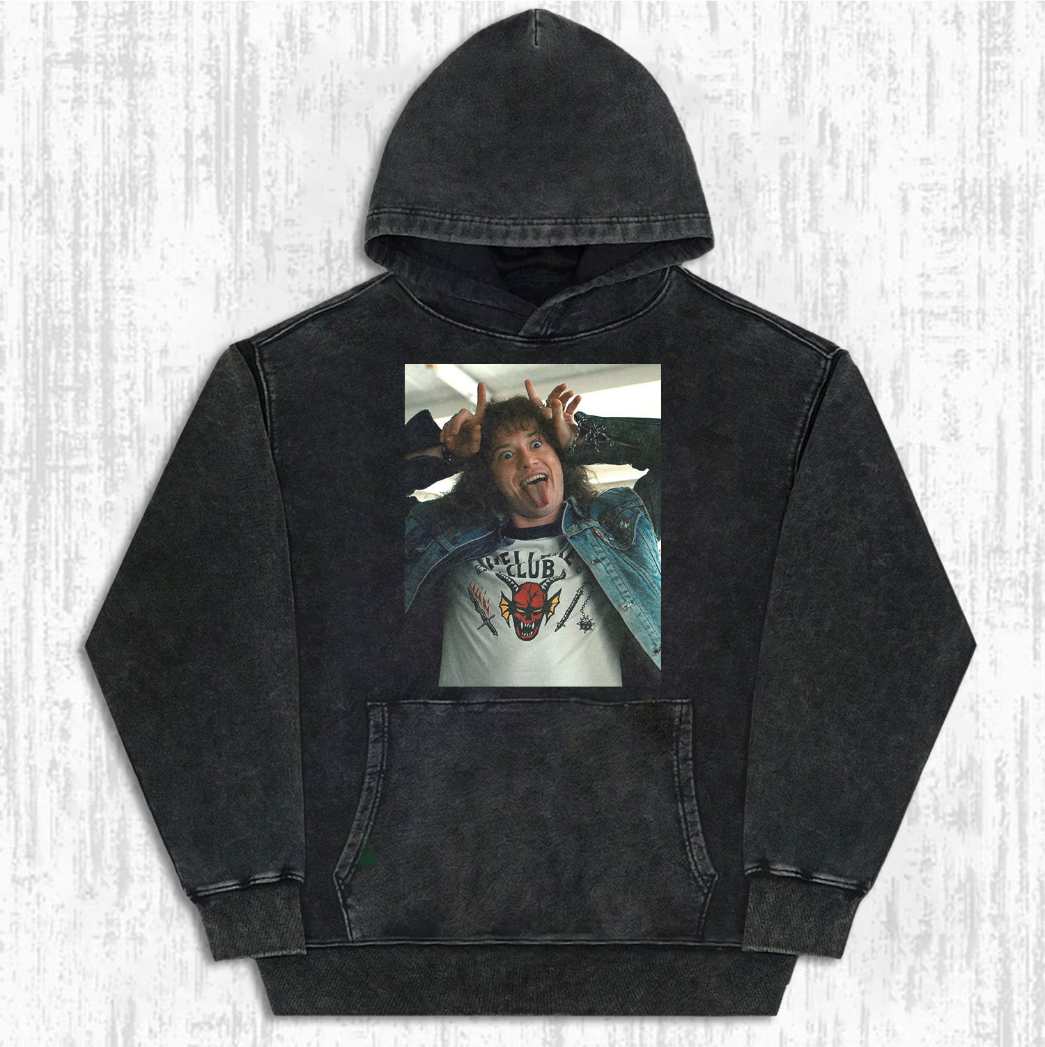 STRANGER THINGS EDDIE MUNSON T-SHIRT&SWEATSHIRTS&HOODIE-LASPORTN