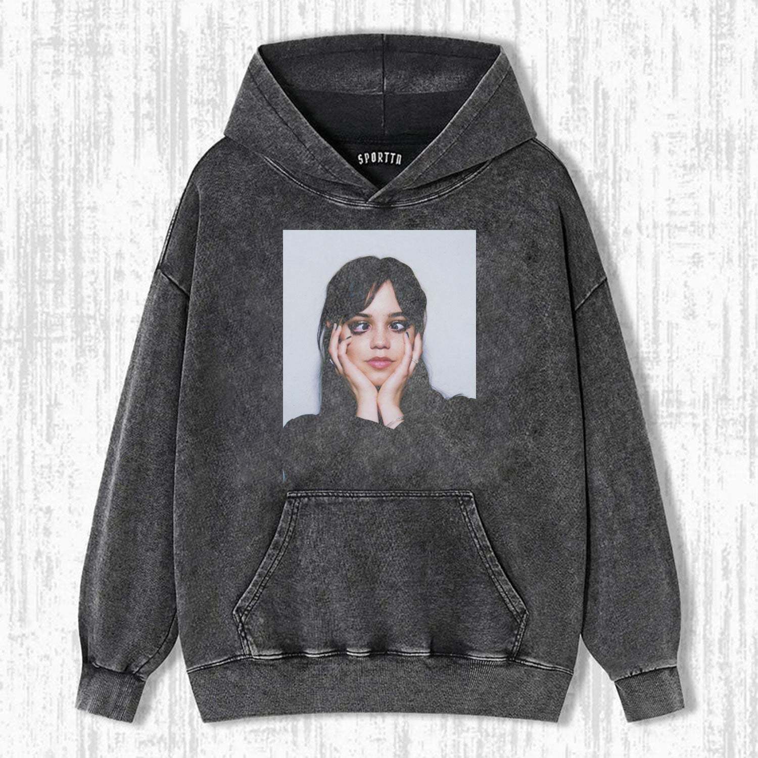 WEDNESDAY S2 ADDAMS THEMED T-SHIRT-LASPORTN