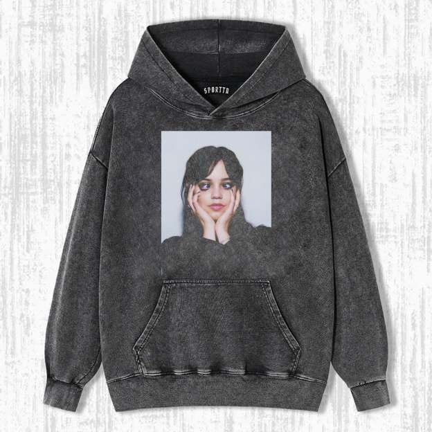 WEDNESDAY S2 ADDAMS THEMED T-SHIRT-LASPORTN