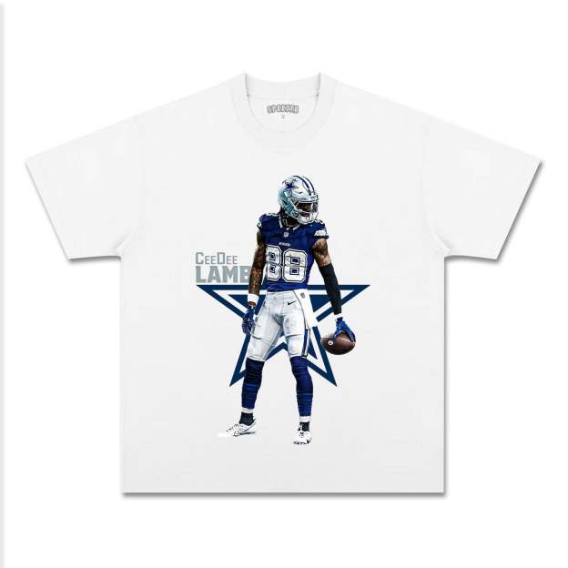 DALLAS COWBOYS CEEDEE LAMB T-SHIRT-LASPORTN