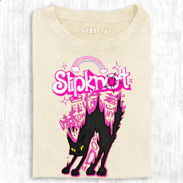 Slipknot Funny Cat T-shirt